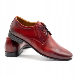 Olivier Chaussures habillées 482 rouge 3
