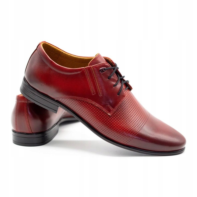 Olivier Chaussures habillées 482 rouge 3