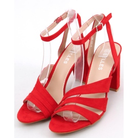 Sandales à talons rouges Leslie 2