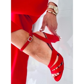 Sandales à talons rouges Leslie 5