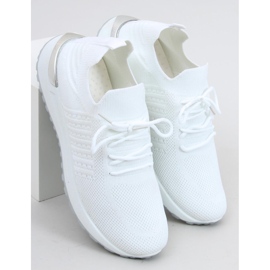 Baskets chaussettes blanches Lars 3