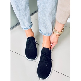 Baskets chaussettes noires Lars le noir 2