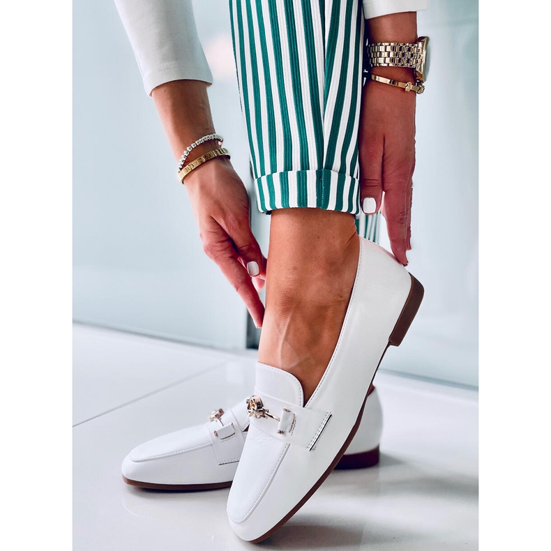 Mocassins femme Tansy White blanche 1