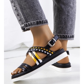 Sandales noires pour femmes de Doren 1