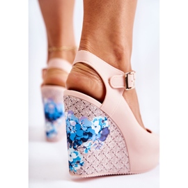 PH1 Sandales compensées Nemesis beiges pour femme 2 PH1 Sandales compensées Nemesis beiges pour femme 2