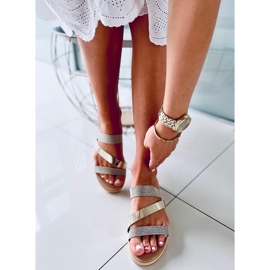 Chaussons femme Diarra Oro doré 1