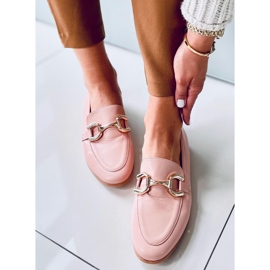 Mocassins femme Tulip Nude Color rose 1