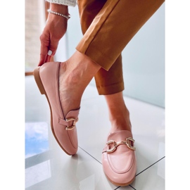 Mocassins femme Tulip Nude Color rose 2