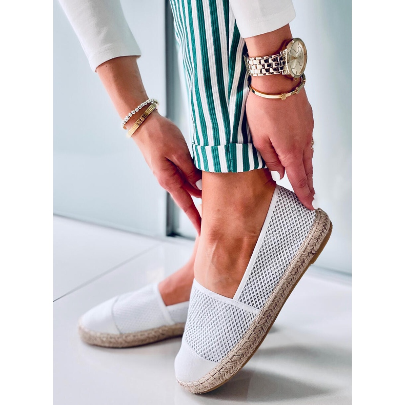 Espadrilles femme Alika Blanc blanche 1