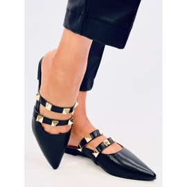 Canna Noir Sandales Femme 2