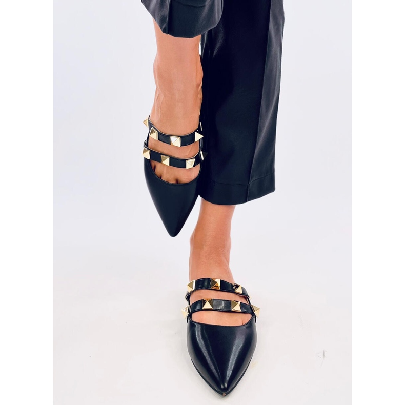 Canna Noir Sandales Femme 1