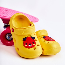 BEFADO S.A. Chaussons Enfants Kroks Miś Befado 159X107 Jaune 1