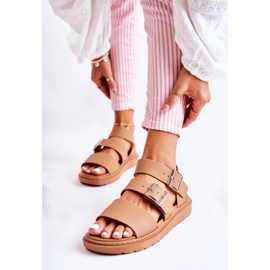FM1 Sandales à boucle camel Reese brun 6