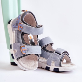 PE1 Sandales Confortables pour Enfants Gris Samell ['gris'] 1