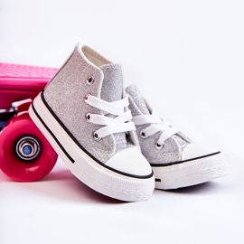 Baskets pour enfants High Silver Catrina argent argent 1 Baskets pour enfants High Silver Catrina argent argent 1