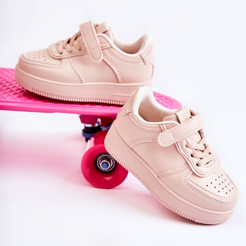 FR1 Chaussures Sport Enfant Avec Velcro Rose Elike 1 FR1 Chaussures Sport Enfant Avec Velcro Rose Elike 1
