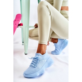 PS1 Chaussures de sport à enfiler pour femmes Bleu clair Dalmiro 5