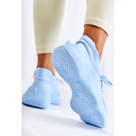 PS1 Chaussures de sport à enfiler pour femmes Bleu clair Dalmiro 1