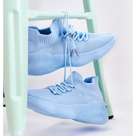 PS1 Chaussures de sport à enfiler pour femmes Bleu clair Dalmiro 2 PS1 Chaussures de sport à enfiler pour femmes Bleu clair Dalmiro 2