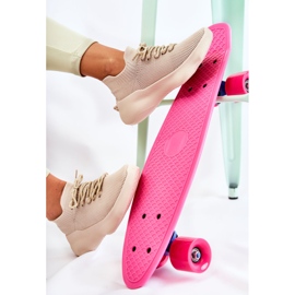 Chaussures de sport Dalmiro Slip-on beige clair pour femme 1 Chaussures de sport Dalmiro Slip-on beige clair pour femme 1