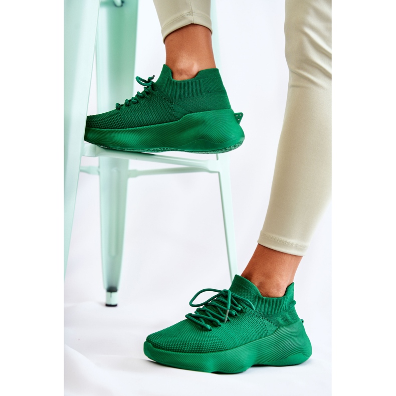 PS1 Chaussures de sport à enfiler pour femmes vertes Dalmiro Green 2