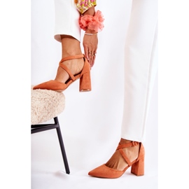 FB1 Sandales à la mode sur une barre orange Sinari 2 FB1 Sandales à la mode sur une barre orange Sinari 2