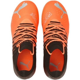 Chaussures de football Puma Future Z 3.3 It Jr 106776 01 orange oranges et rouges 1 Chaussures de football Puma Future Z 3.3 It Jr 106776 01 orange oranges et rouges 1