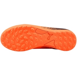 Chaussures de football Puma Future Z 4.3 Tt Jr 106780 01 orange oranges et rouges 6