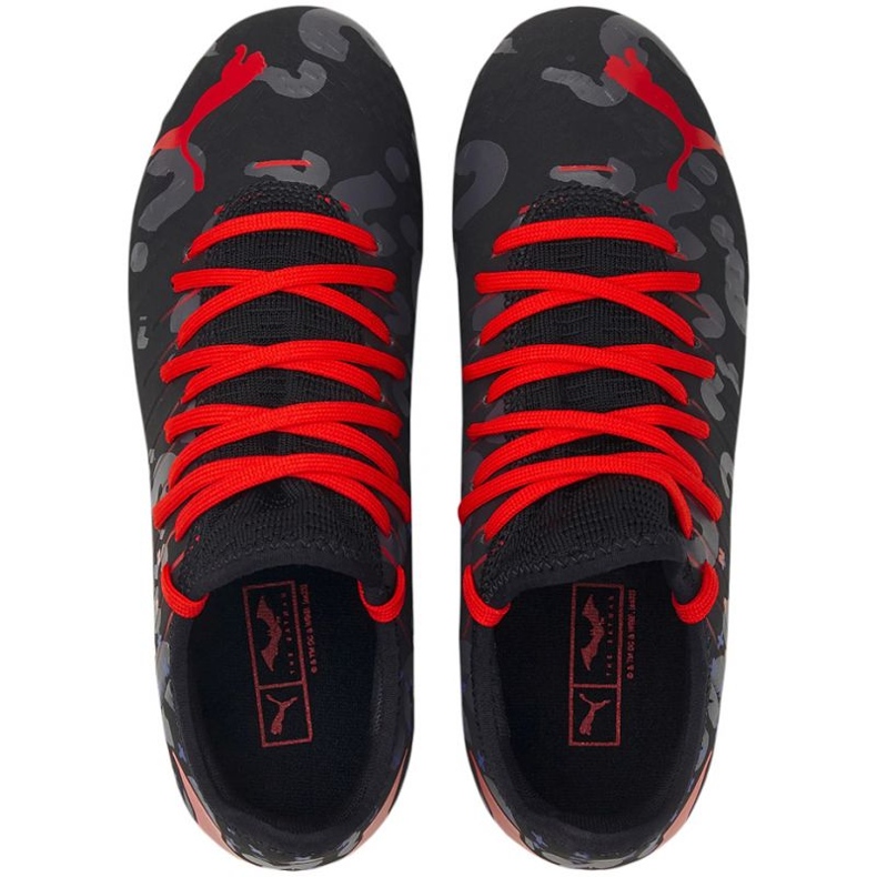 Chaussures de football Puma Future Z 4.3 FG / AG Batman Jr 106953 01 noir noir 1