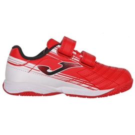 Joma XPander 2206 In Jr XPJS2206INV chaussures de football blanc rouge oranges et rouges 1