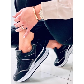Ivey Baskets compensées noires le noir 2