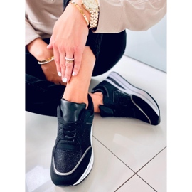 Ivey Baskets compensées noires le noir 3