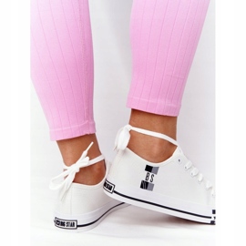 Baskets Classiques pour Femmes Big Star HH274109 Blanc blanche 2