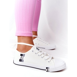 Baskets Classiques pour Femmes Big Star HH274109 Blanc blanche 4