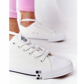 Baskets Classiques pour Femmes Big Star HH274109 Blanc blanche 3