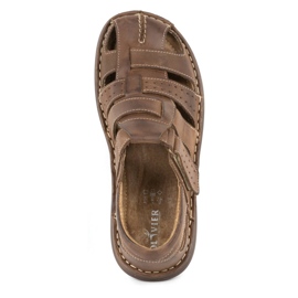 Olivier Sandales masculines 467 brun foncé 6