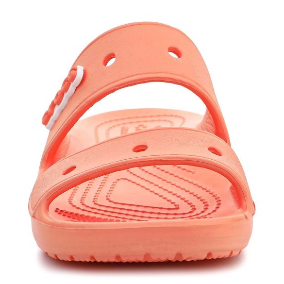 Crocs Classic Sandale Femme 206761-83E orange 2