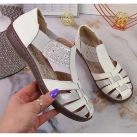 Sandales fermées T.Sokolski W SCA168B blanc-argent blanche 1 Sandales fermées T.Sokolski W SCA168B blanc-argent blanche 1