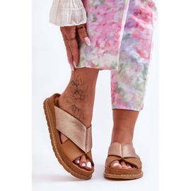 Chaussons profilés en cuir Maciejka 04986-29 Marron brun 2 Chaussons profilés en cuir Maciejka 04986-29 Marron brun 2