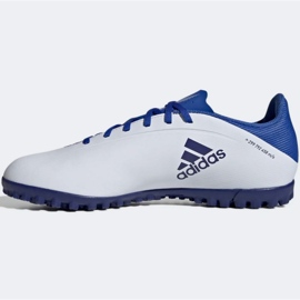 Chaussures de football Adidas X Speedflow.4 Tf M GW7531 multicolore blanche 1 Chaussures de football Adidas X Speedflow.4 Tf M GW7531 multicolore blanche 1