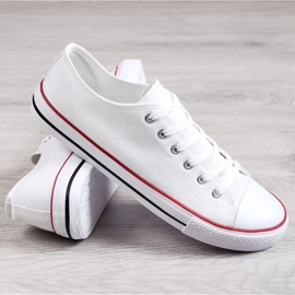 Baskets basses Atletico M ATC239D blanc blanche 1