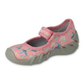 Befado chaussures pour enfants mm 109P252 bleu rose argent gris 1 Befado chaussures pour enfants mm 109P252 bleu rose argent gris 1