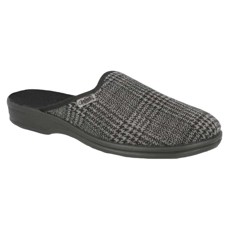 Befado chaussures pour hommes pu 089M417 noir gris 1