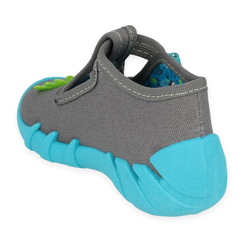 Befado chaussures pour enfants 110P441 bleu gris 2