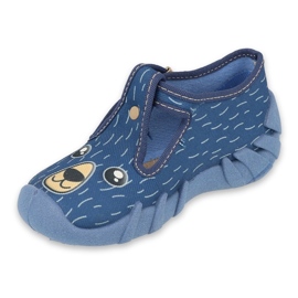 Befado chaussures pour enfants 110P439 bleu marine bleu 1