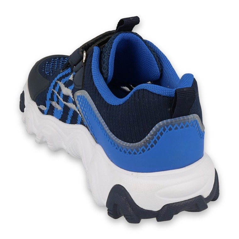 Befado chaussures pour jeunes 516Q102 bleu marine bleu gris 2