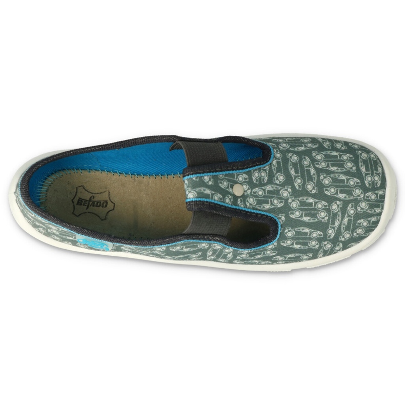Befado chaussures pour enfants 972Y235 gris vert 1 Befado chaussures pour enfants 972Y235 gris vert 1