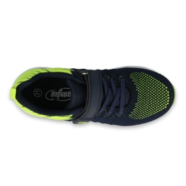 Befado chaussures pour enfants 516Y136 le noir jaune 3