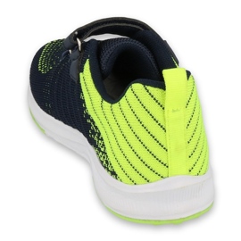 Befado chaussures pour enfants 516Y136 le noir jaune 2