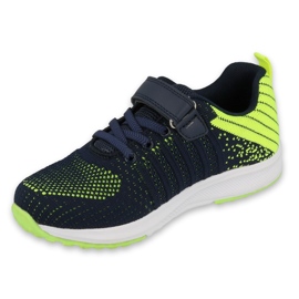 Befado chaussures pour enfants 516Y136 le noir jaune 1